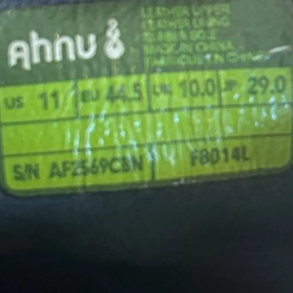 Ahnu - Stockton - Sneakers - Blue/Gray - Men's - 11 - AE2569 CBN